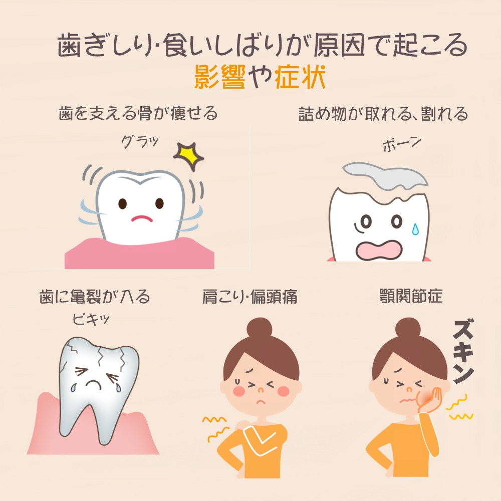 歯 の 食いしばり 原因