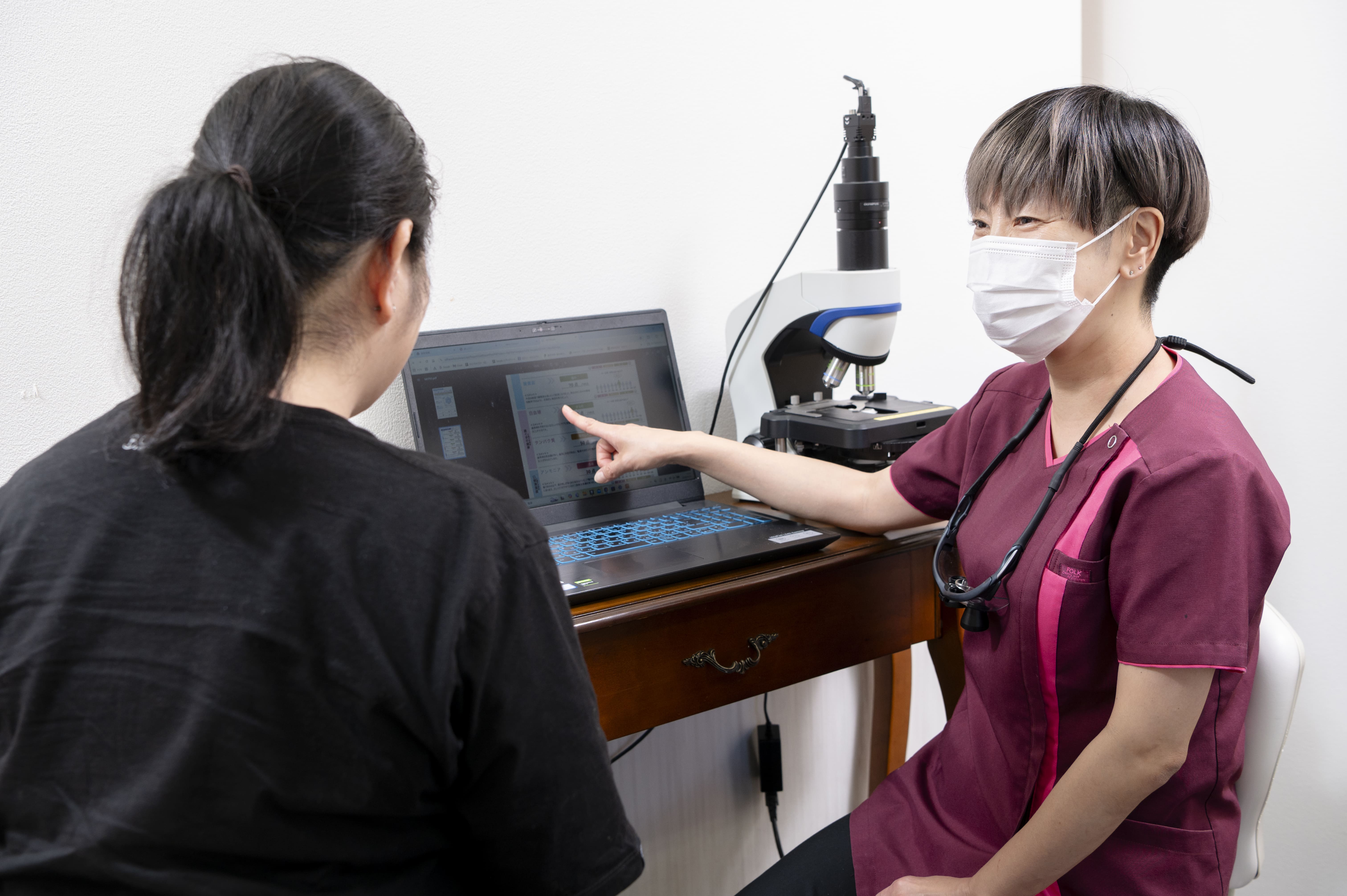 科学的な検査をもとにした個別の予防