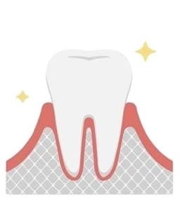 健康な歯茎の状態